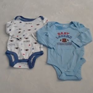 Baby boy long sleeve onesies